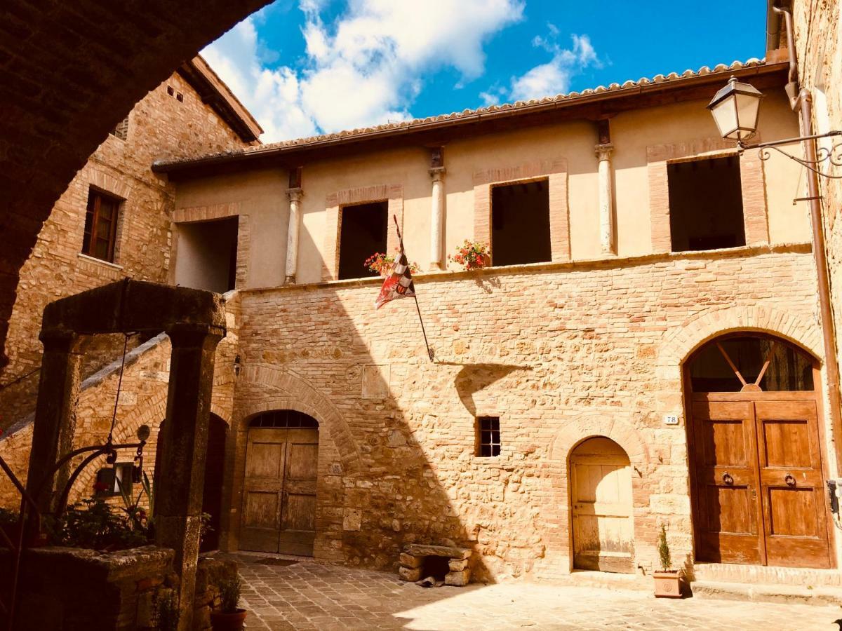 Locanda Della Scala Leilighet San Quirico dʼOrcia Eksteriør bilde